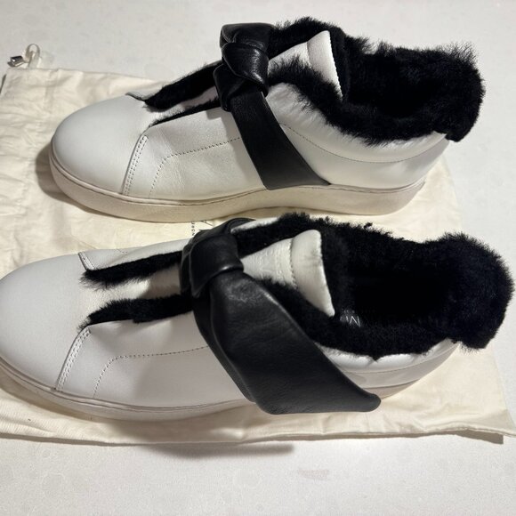 Alexandre Birman Clarita Sneaker Black Size 40.5 New - Picture 2 of 7